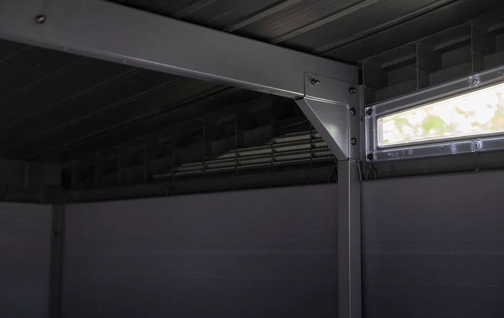 Keter Cortina 11x7 Storage Shed - Graphite